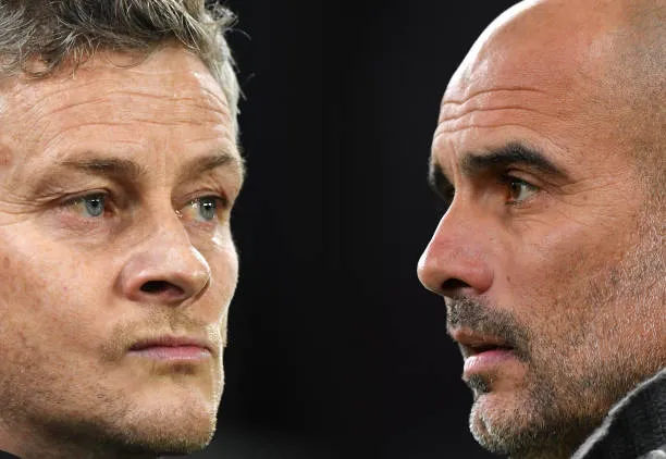 Ole Solskjaer và Pep Guardiola