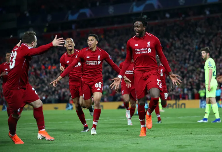 Liverpool trong niêm vui chiến thắng