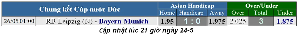 Lịch thi đấu trận chung kết Cúp Nhà Vua và Cúp nước Đức ngày 26-5 (Mới cập nhật) ảnh 4
