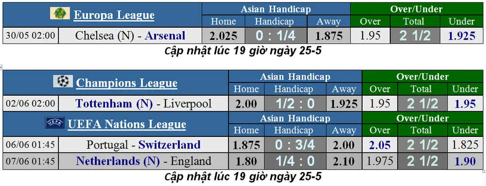 Lich thi đấu trận chung kết thăng hạng Ngoại hạng Anh, ngày 27-5 (Mới cập nhật) ảnh 7