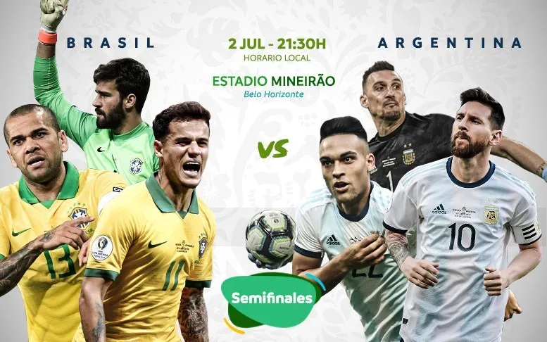 Brazil - Argentina 2-0: Gabriel Jesus tỏa sáng, Firmino hòa nhịp đưa Brazil vào chung kết