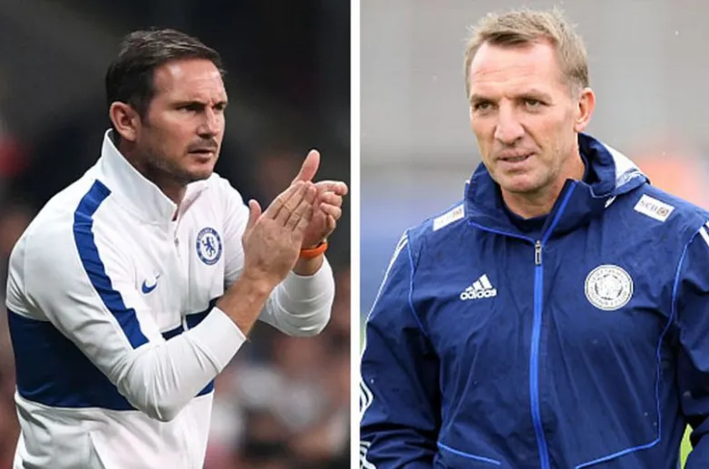 Frank Lampard và Brendan Rodgers