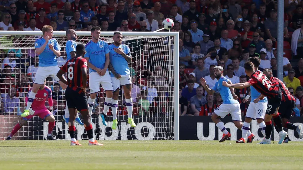 Bournemouth - Man City 1-3 Aguero ghi cú đúp, The Citizens chiếm ngôi nhì bảng ảnh 9