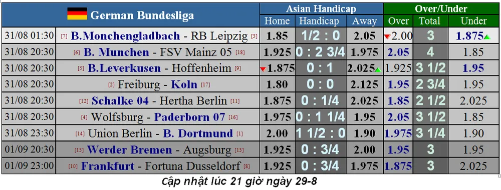 Lịch thi đấu các giải vô địch châu Âu đêm nay 30-8 (Mới cập nhật) ảnh 8