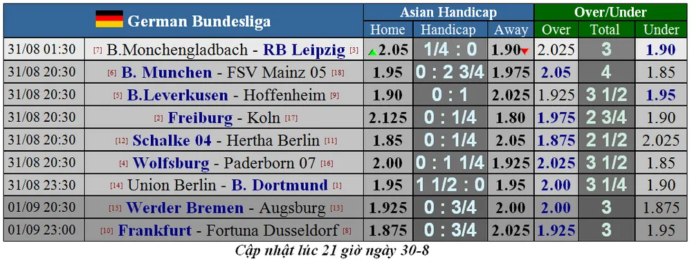 Lịch thi đấu các giải vô địch châu Âu đêm nay 30-8 (Mới cập nhật) ảnh 7