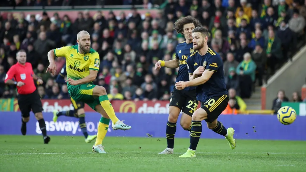 Norwich City - Arsenal 2-2: Aubameyang cứu nguy Pháo thủ ảnh 3