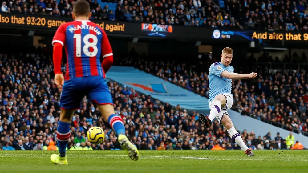 Man City - Crystal Palace 2-2: Aguero ghi cú đúp, Fernandinho đốt lưới nhà ảnh 3