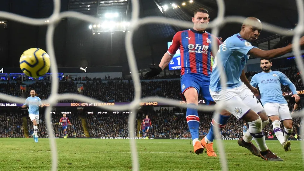 Man City - Crystal Palace 2-2: Aguero ghi cú đúp, Fernandinho đốt lưới nhà ảnh 13