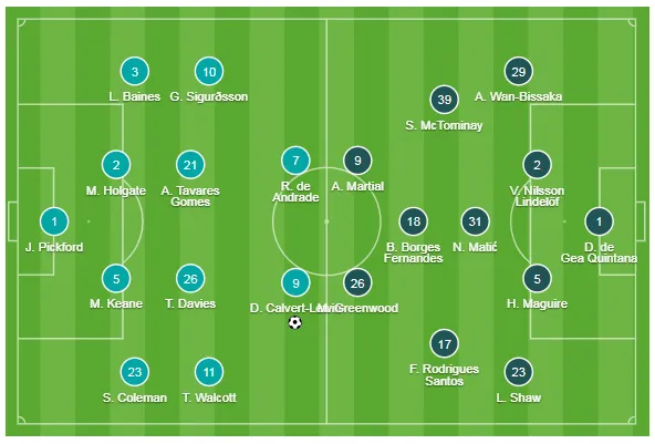Everton - Man United 1-1: De Gea tặng quà, Bruno lại tỏa sáng ảnh 1