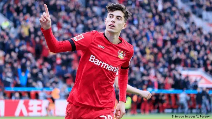 Kai Havertz của Bayer Leverkusen