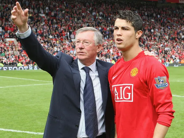 Sir Alex Ferguson và cậu học trò cưng Cristiano Ronaldo