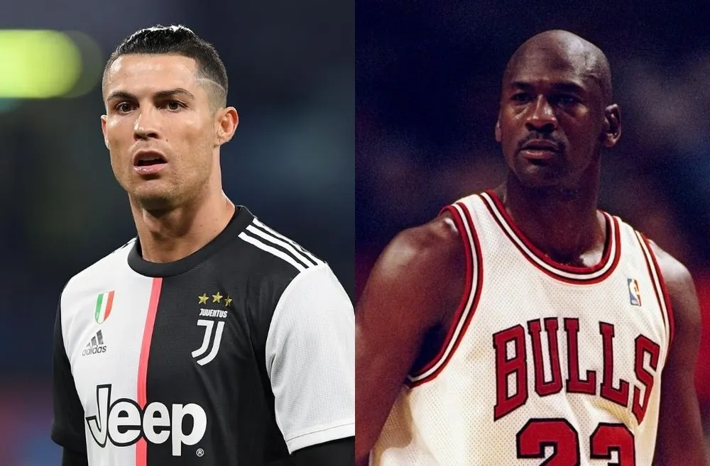 Cristiano Ronaldo và Michael Jordan
