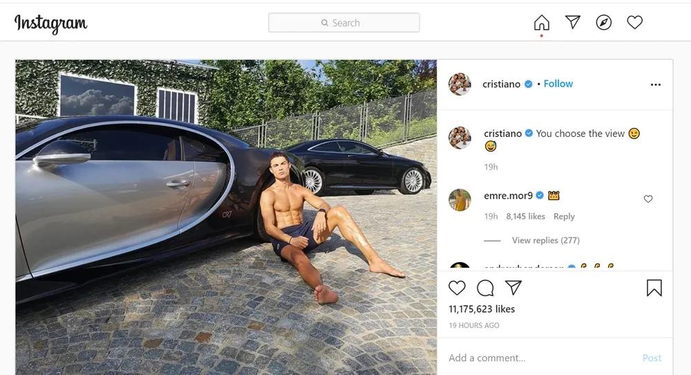 Ronaldo mua siêu xe Bugatti 8,5 triệu bảng mừng Juventus vô địch Serie A ảnh 4