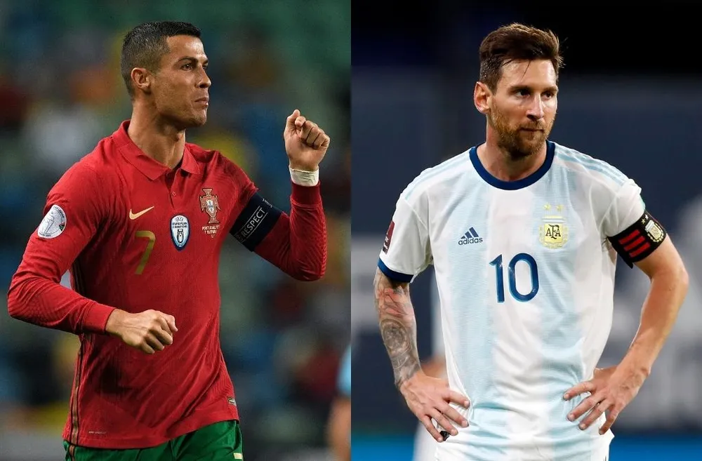 Cristiano Ronaldo và Leo Messi