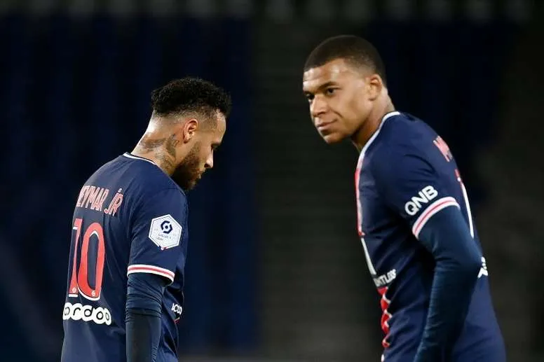 Neymar và Mbappé