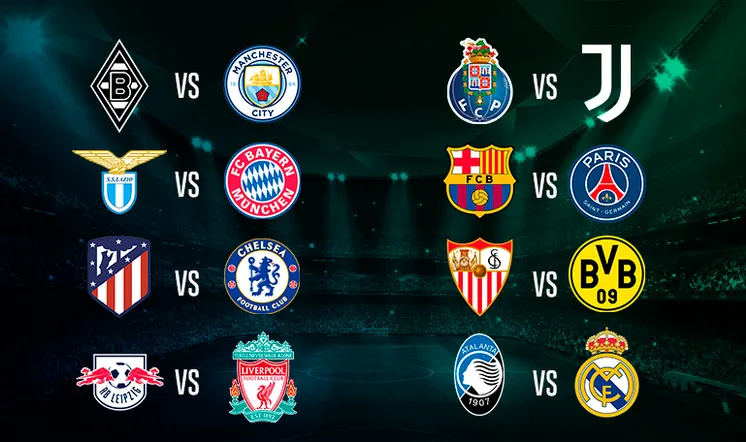 Bốc thăm vòng 1/8 Champions League: Barcelona đụng độ PSG, Atletico chạm trán Chelsea ảnh 1