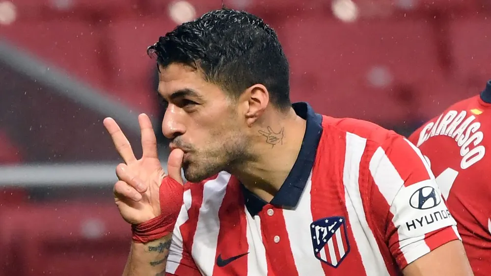 Luis Suarez đang ghi bàn đều đặn cho Atletico Madrid