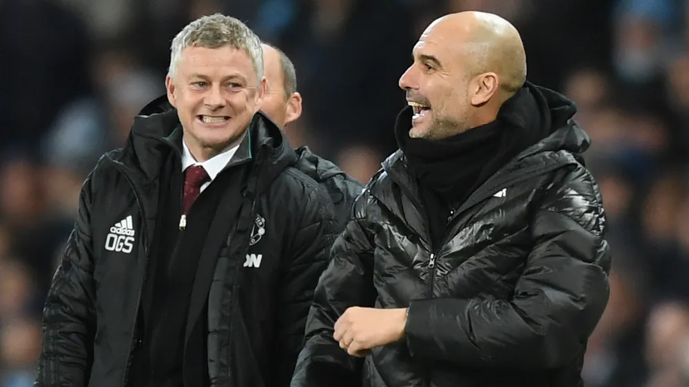 HLV Ole Solskjaer và Pep Guardiola