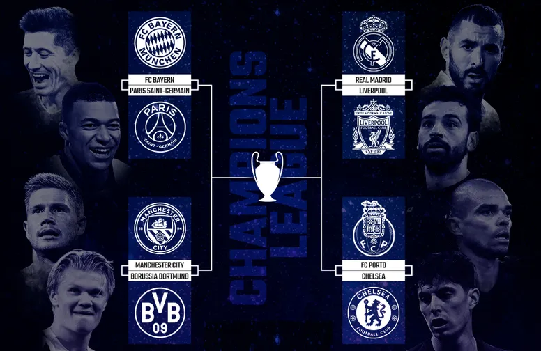 Bốc thăm vòng tứ kết Champions League: Bayern so tài PSG, Real Madrid gặp lại Liverpool ảnh 1