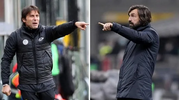 Antonio Conte và Andrea Pirlo