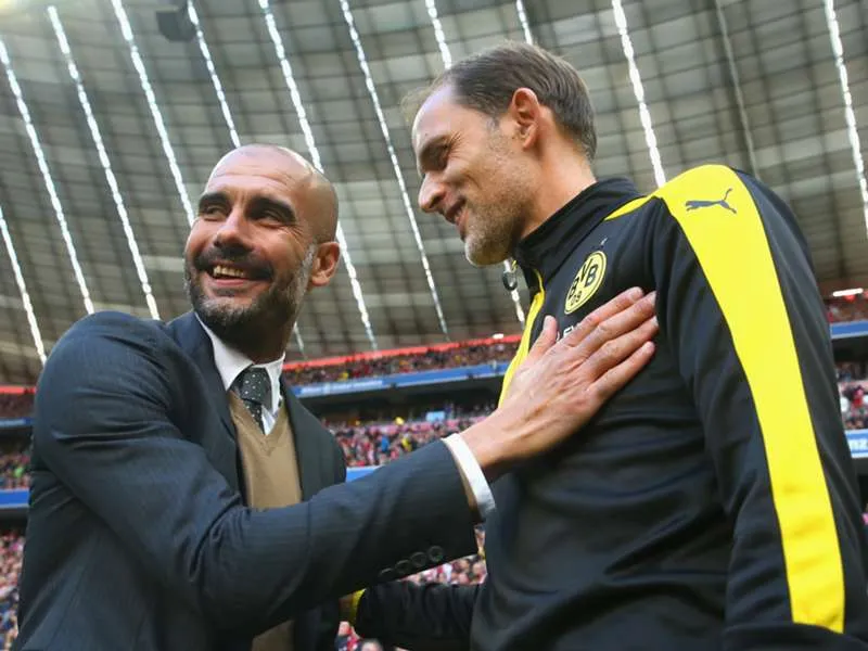 Pep Guardiola và Thomas Tuchel