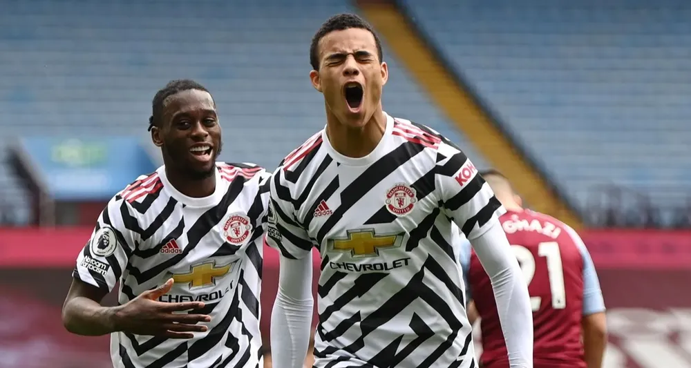 Mason Greenwood ăn mừng bàn thắng