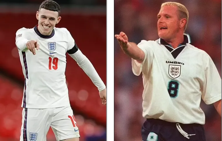 Phil Foden tìm kiếm vận may bằng mái tóc Pasul Gascoigne ảnh 1