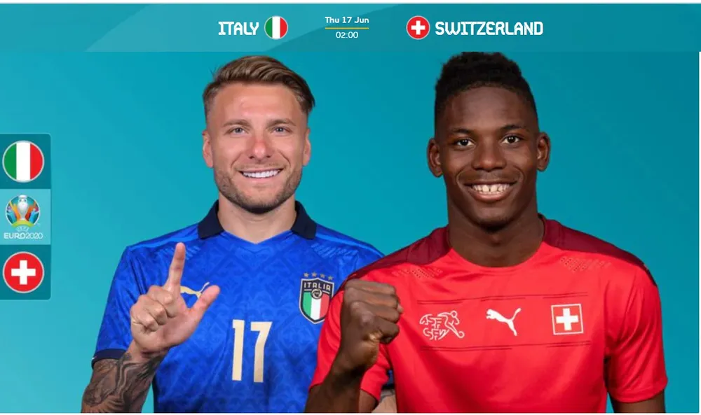 Cito Immobile (Italia) và Breel Embolo (Thụy Sĩ)