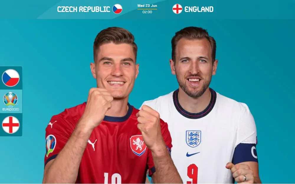 Patrik Schick và Harry Kane