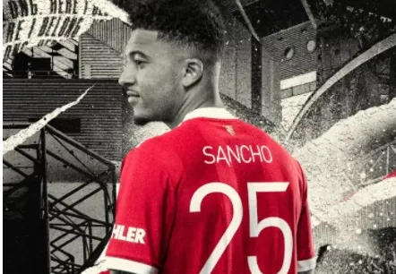 Man.Utd trình làng Jadon Sancho với số áo 25 ảnh 3