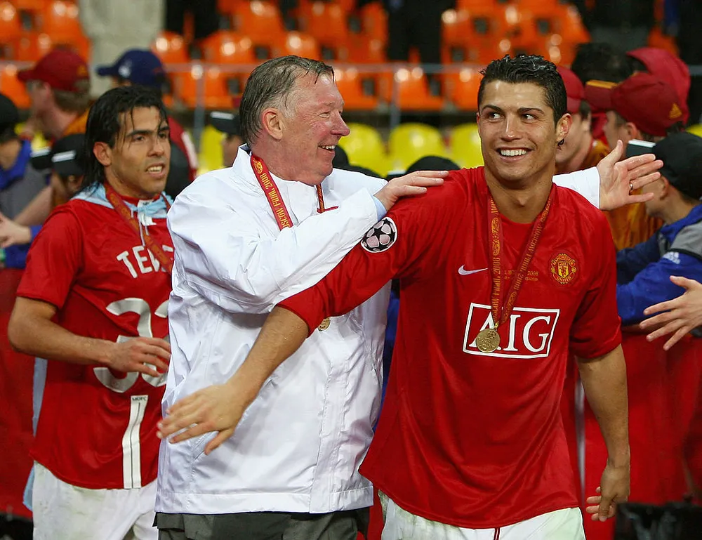 Sir Alex và Ronaldo có mối quan hệ ràng buộc