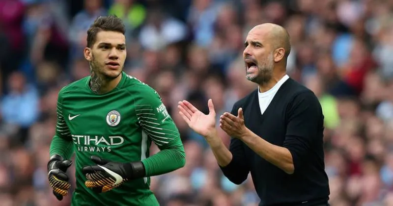 Pep Guardiola đã đưa thủ thành Ederson đi thẳng qua Bỉ