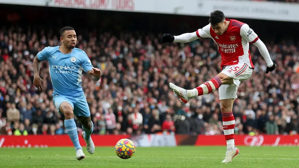 Arsenal – Manchester City 1-2: Pháo thủ thua đau trong màn diễn chói sáng của Saka và Martinelli