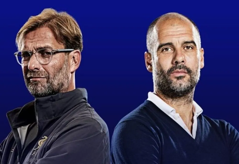 Jurgen Klopp và Pep Guardiola