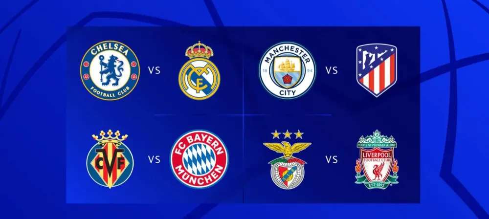 Chelsea chạm trán Real Madrid, Man.City đụng độ Atletico ở tứ kết Champions League ảnh 1
