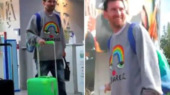 Hành lý đắt giá của siêu sao Messi