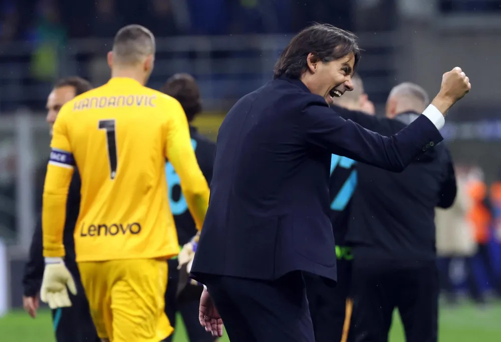 HLV Simone Inzaghi phấn khích sau khi Inter Milan lội ngược dòng thắng Empoli 4-2