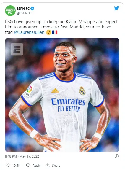 PSG buông tay, chấp nhận để Mbappe sang Real Madrid ảnh 1