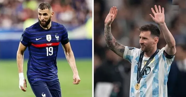 Karim Benzema và Leo Messi