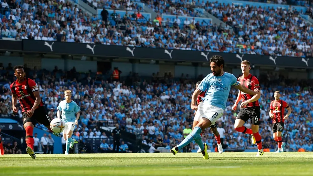 Haaland sắm vai chim mồi, Gundogan, De Bruyne, Foden mặc sức ghi bàn ảnh 1