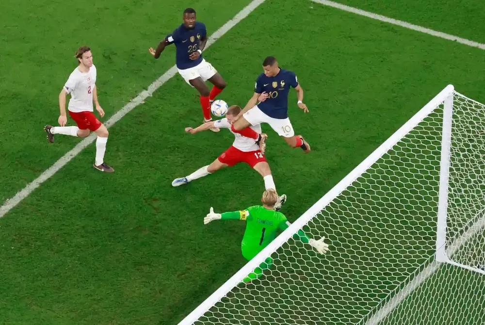 Pháp – Đan Mạch 2-1: Mbappe tỏa sáng bằng cú đúp ảnh 3