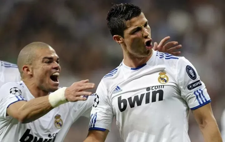 Pepe và Ronaldo thời còn ở Real Madrid