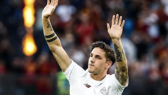 Nicolo Zaniolo trong màu áo Roma