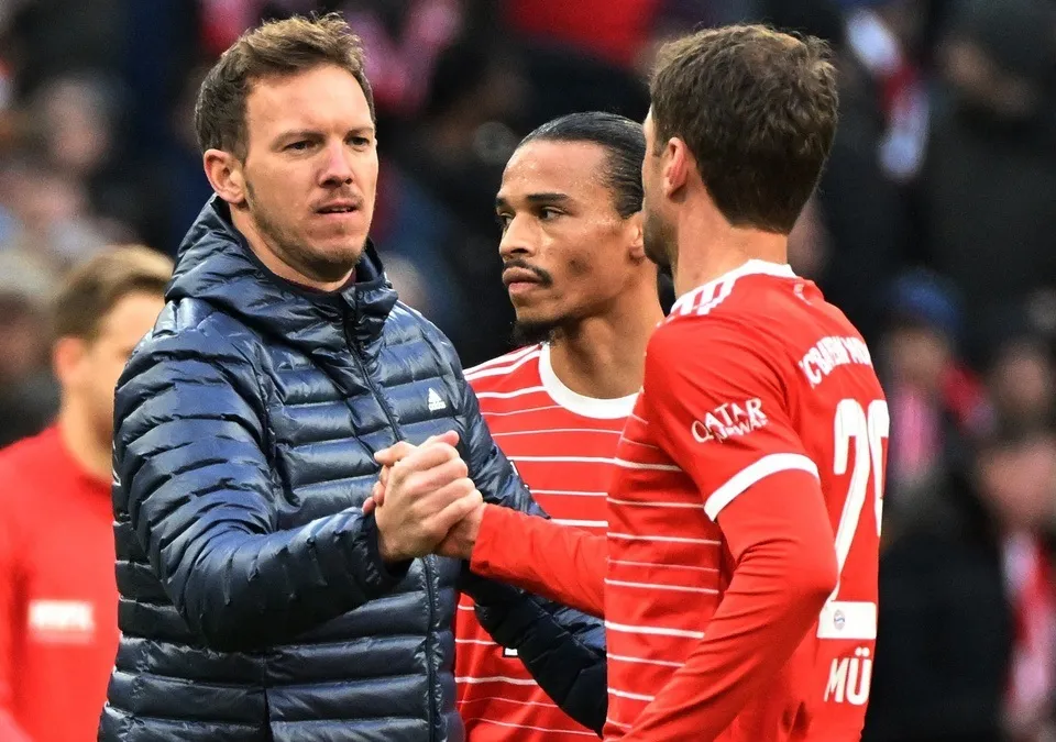 Bayern đã sa thải Nigelsmann hôm qua từ quyết định của Giám đốc điều hành Oliver Kann, Giám đốc thể thao Hasan Salihamidzic và Chủ tịch Herbert Hainer