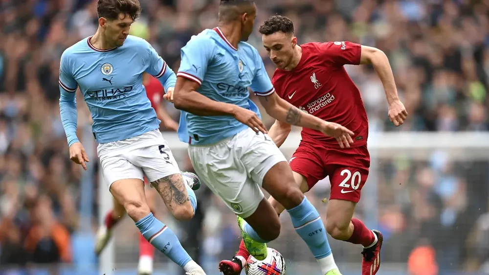 John Stones đã chơi tốt để phong tỏa Diogo Jota