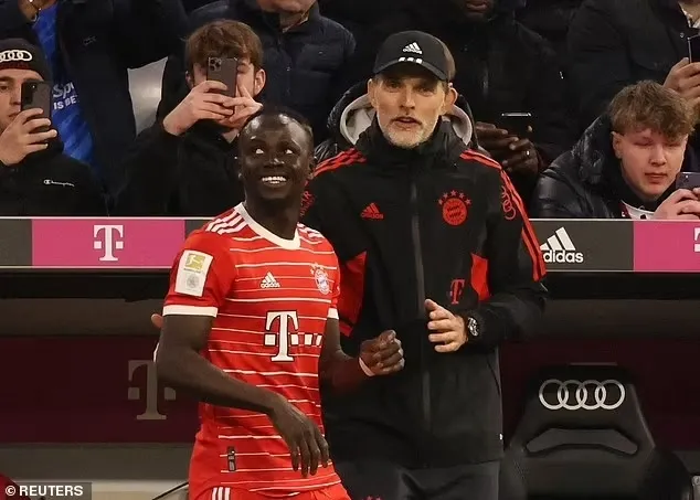 Sadio Mane và HLV Thomas Tuchel