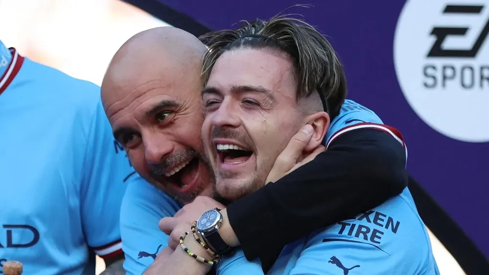 Pep và Jack Grealish