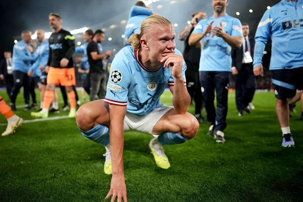 Erling Haaland chưa bao giờ khóc nhiều như thế