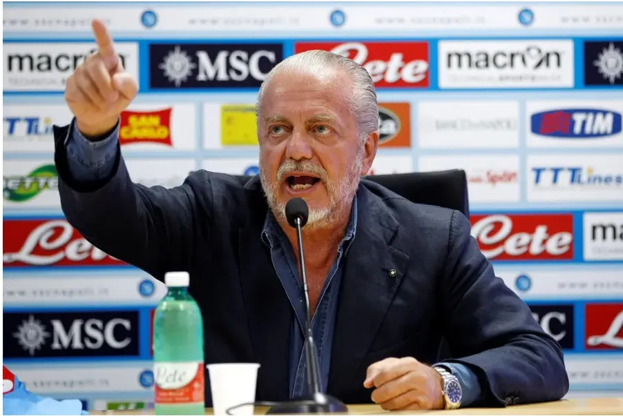 Chủ tịch Aurelio De Laurentiis của Napoli