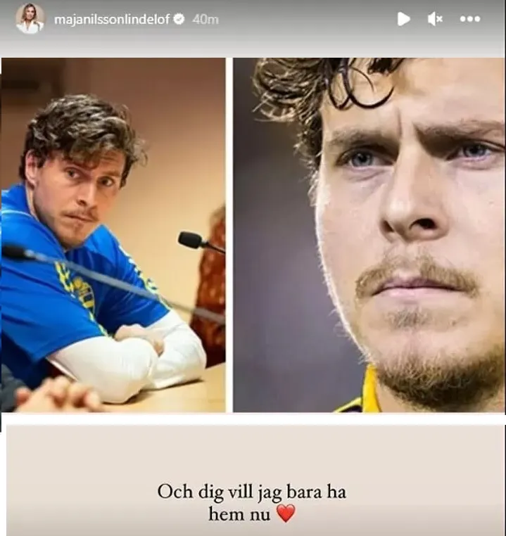 Thông điệp trên Instagram của Maja Thông điệp trên Instagram của Maja